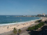 Copacabana Beach and Arpoador
